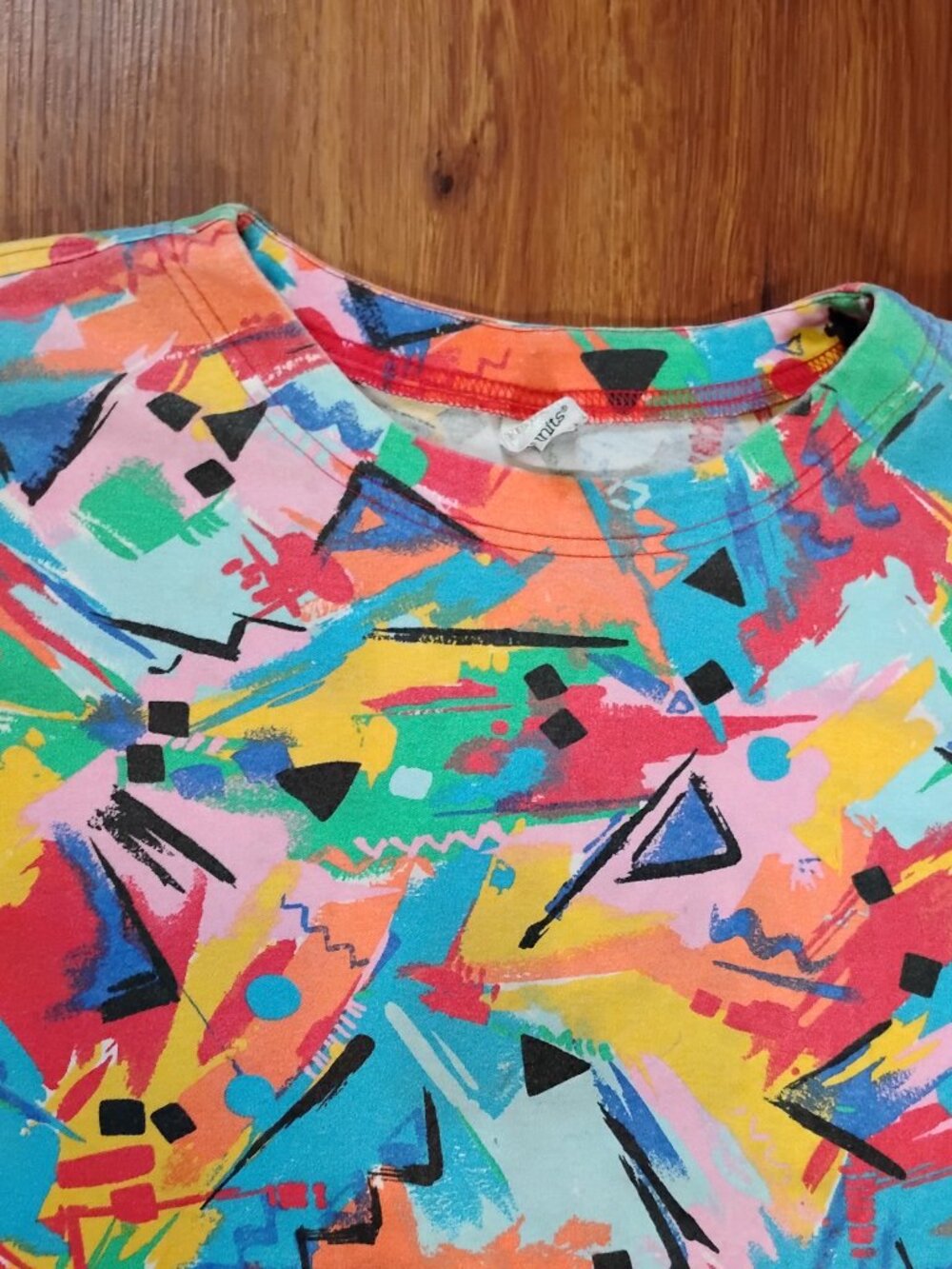 Vintage Units Abstract Geometric AOP T-Shirt
